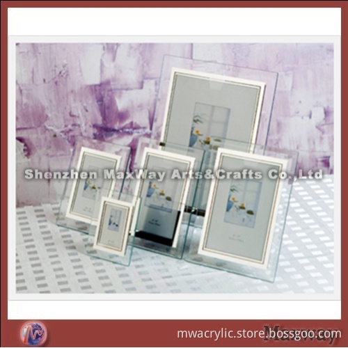 Clear Square High Grade Acrylic Photo Frame of Different Sizes
